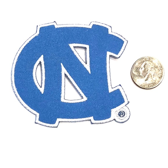 Unc Iron On Patch UNC Tar Heels Iron-On Patch - Embroidered College Logo 2.5" X 1.5" College Patch - Foto 11